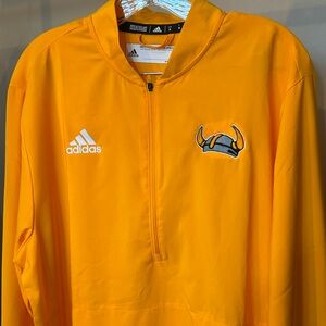 Men’s Adidas MD Minnesota Vikings 1/2 Zip Warm Up Top